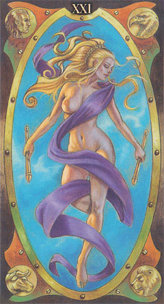 Steampunk Art Nouveau Tarot Deck