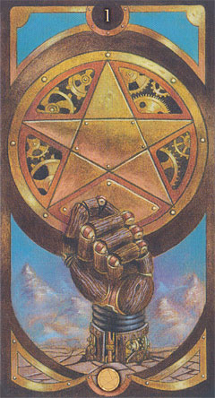 Steampunk Art Nouveau Tarot Deck