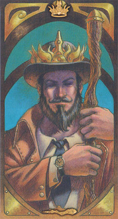 Steampunk Art Nouveau Tarot Deck