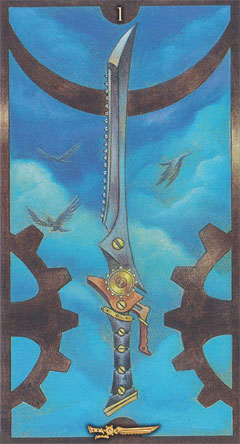 Steampunk Art Nouveau Tarot Deck