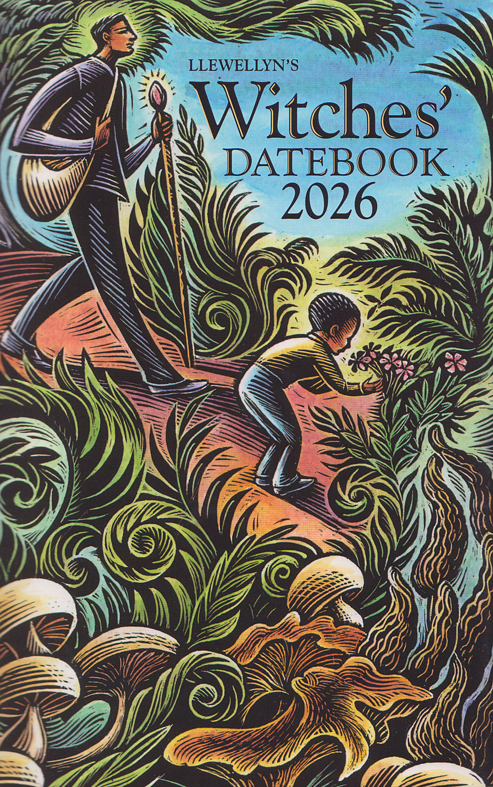 2026 Witches Datebook Calendar Desk