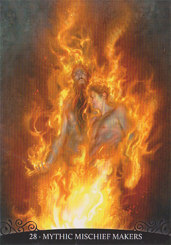 Dante's Inferno Oracle Cards