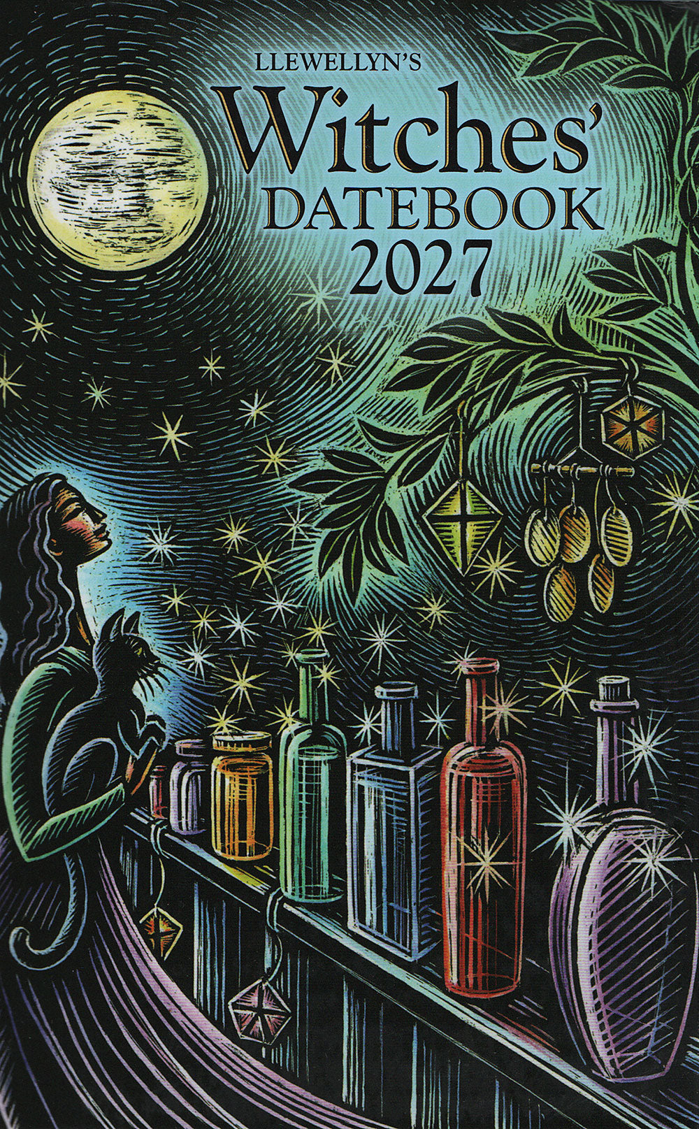 2027 Witches Datebook Calendar Desk