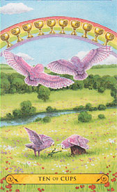 Tarot Of The Owls Mini Deck