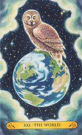 Tarot Of The Owls Mini Deck