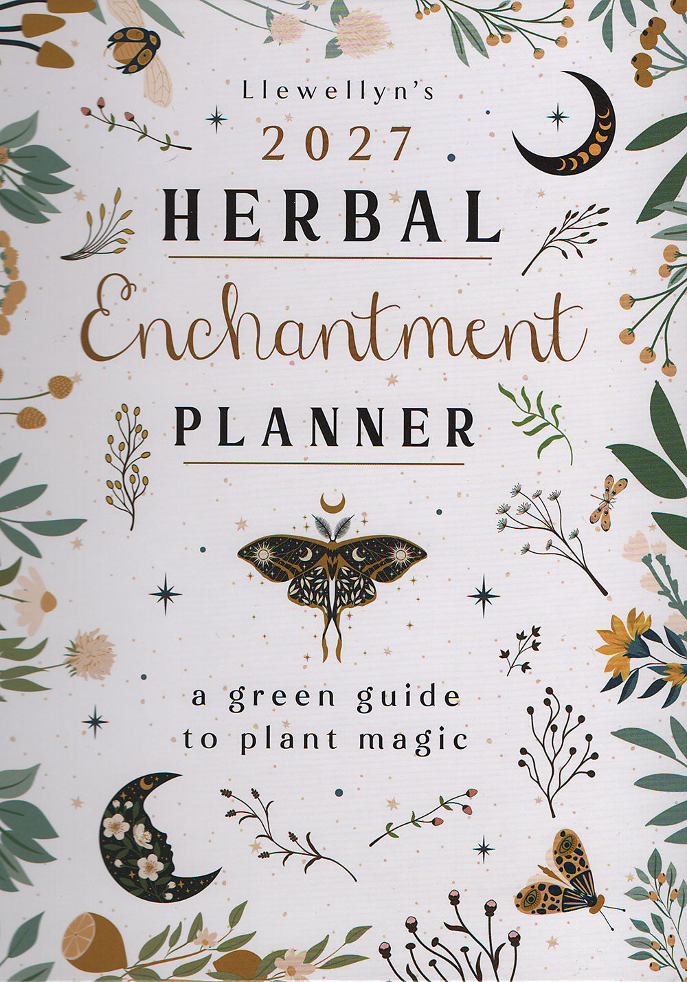 2027 Herbal Enchantment Planner Calendar Desk