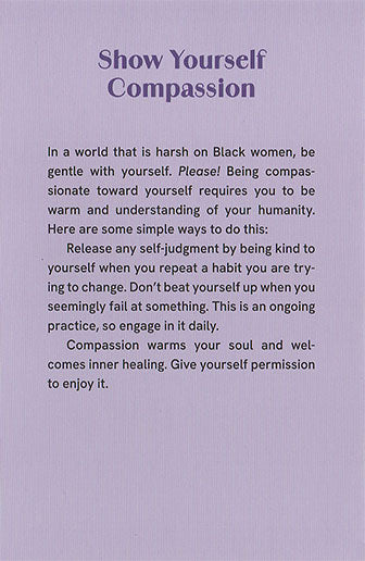 Self-Care for Black Women Deck