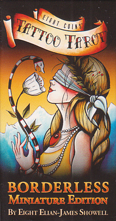Eight Coins Tattoo Tarot Borderless Mini
