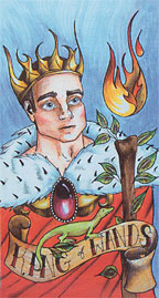 Eight Coins Tattoo Tarot Borderless Mini