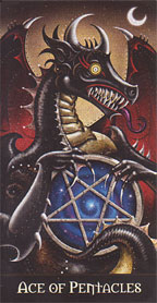 Deviant Moon Borderless Mini Tarot