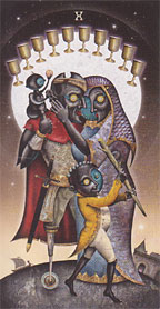 Deviant Moon Borderless Mini Tarot