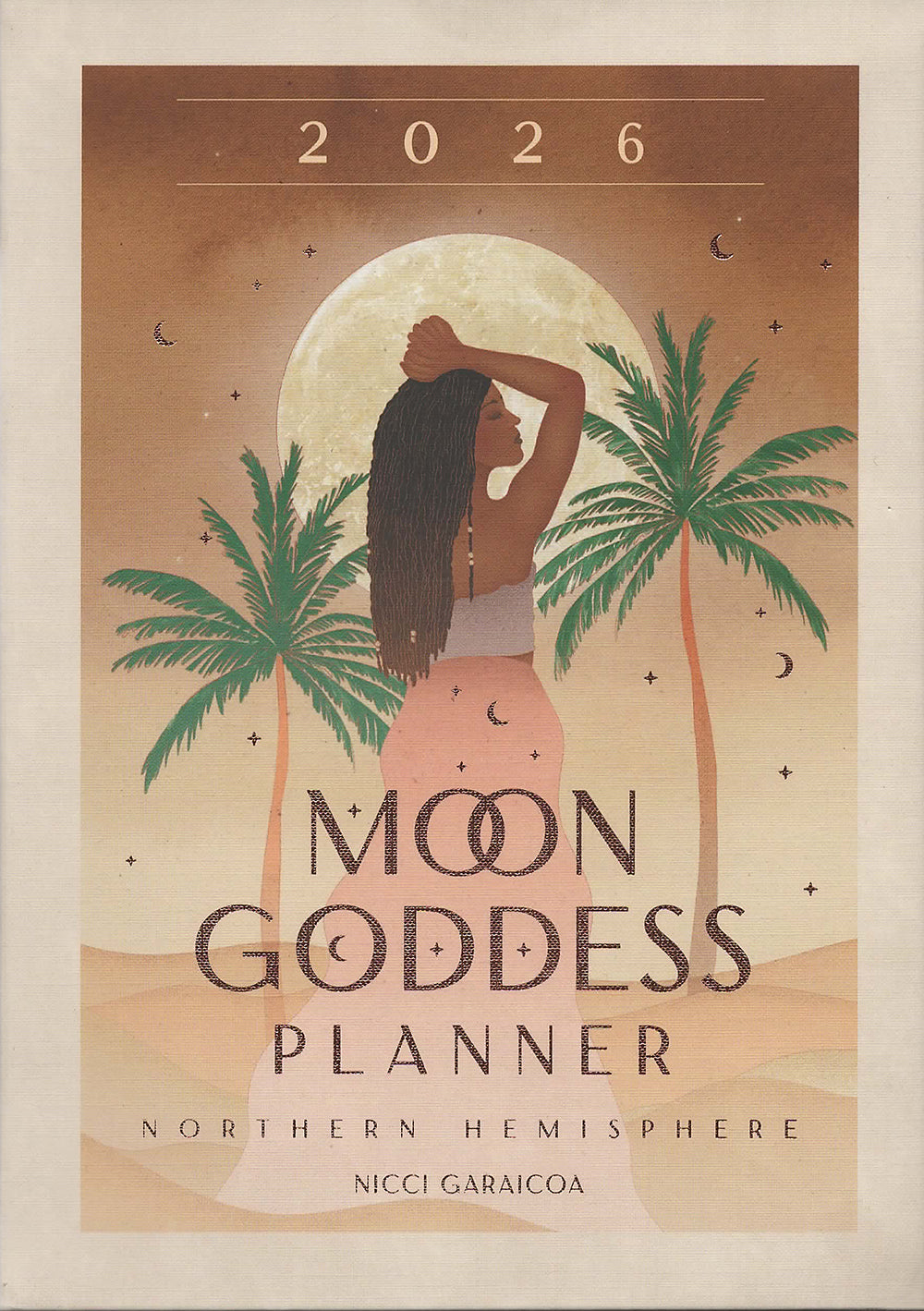 2026 Moon Goddess Planner Calendar Desk