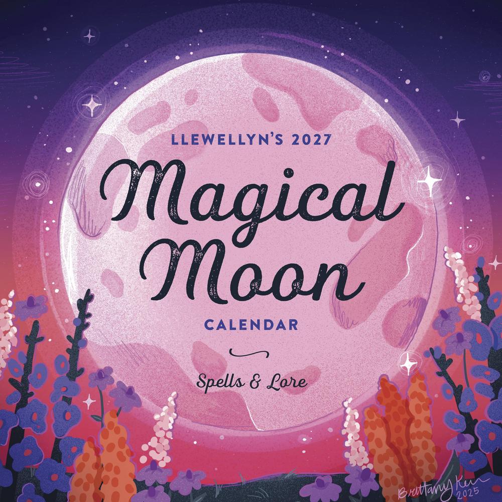 2027 Magical Moon Calendar Wall