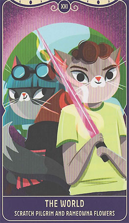 Cosplay Cats Tarot Deck