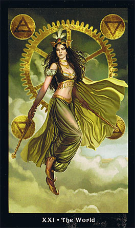 Steampunk Tarot Deck Mini