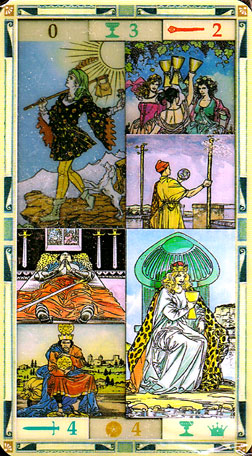 Universal Transparent Tarot