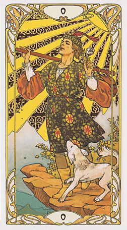 Golden Art Nouveau Tarot