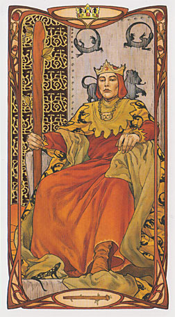 Golden Art Nouveau Tarot