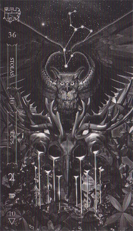 Goetia Tarot in Darkness