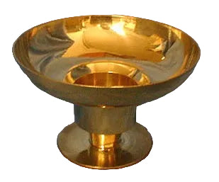 3 Way Brass Candle Holder
