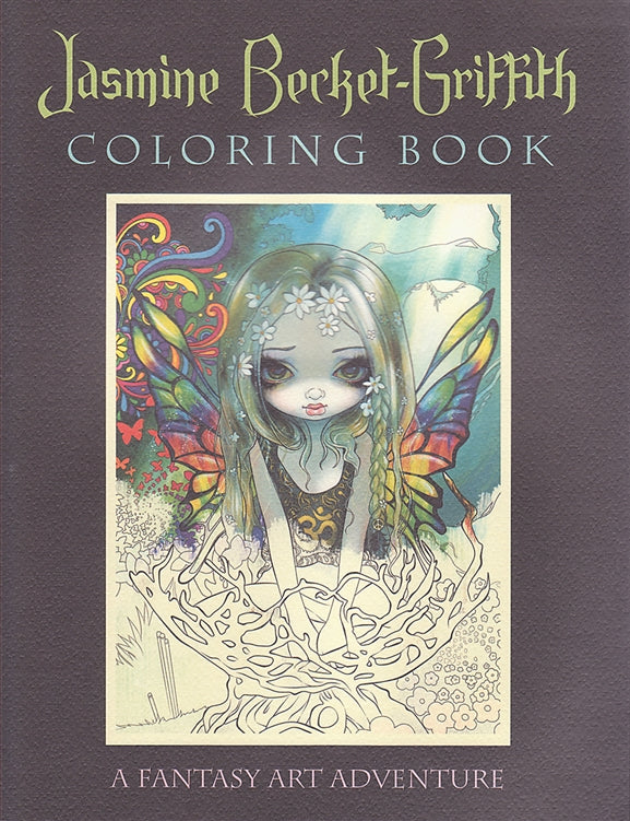 Jasmine Becket Griffith Coloring Book