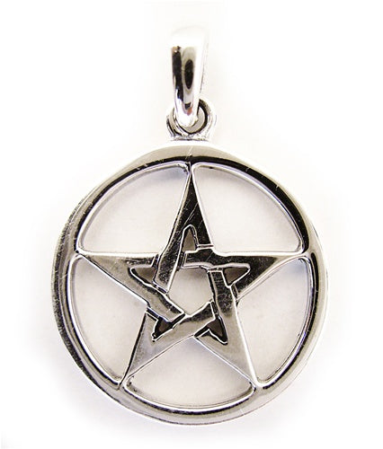 Small Silver Pentagram Pendant