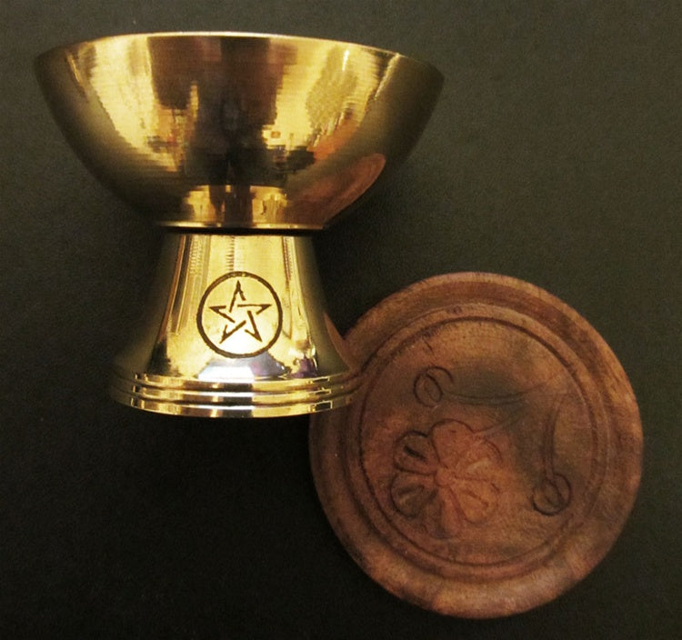 Pentagram Brass Burner