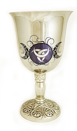 Triple Moon Stainless-Steel Chalice