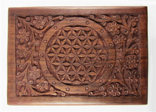 Flower Of Life Wood Box