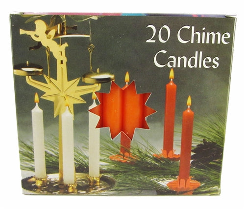 Box Of Orange Mini-Candles