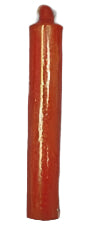 Red Pillar Candle
