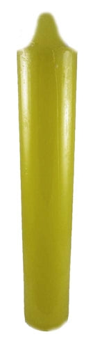 Yellow Pillar Candle