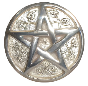 Silver Plated Altar Pentacle
