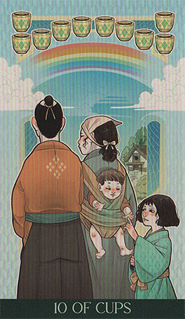 Japanese Art Nouveau Tarot
