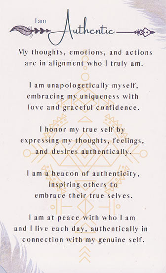 Power Affirmation Inspiration Cards