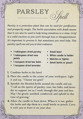 Green Witchs Deck of Magical Herbalism