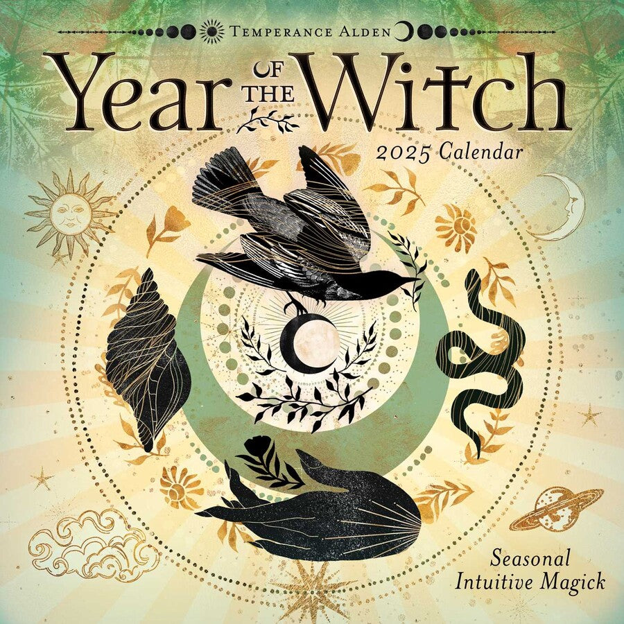 2025 Year of the Witch Calendar Wall