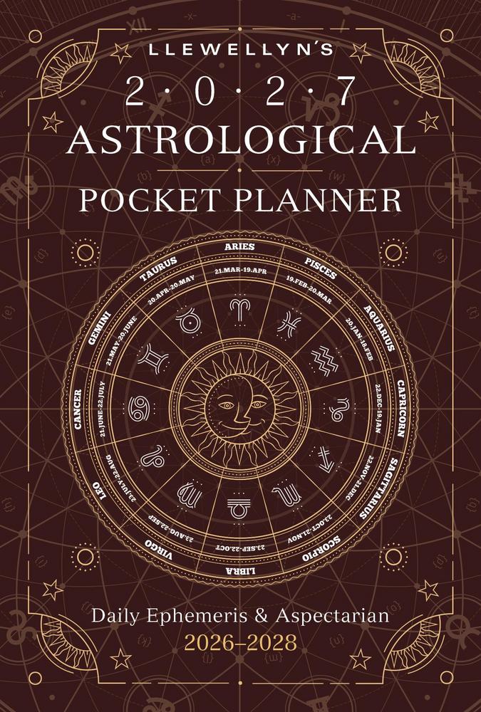 2027 Astrological Pocket Planner Calendar Desk
