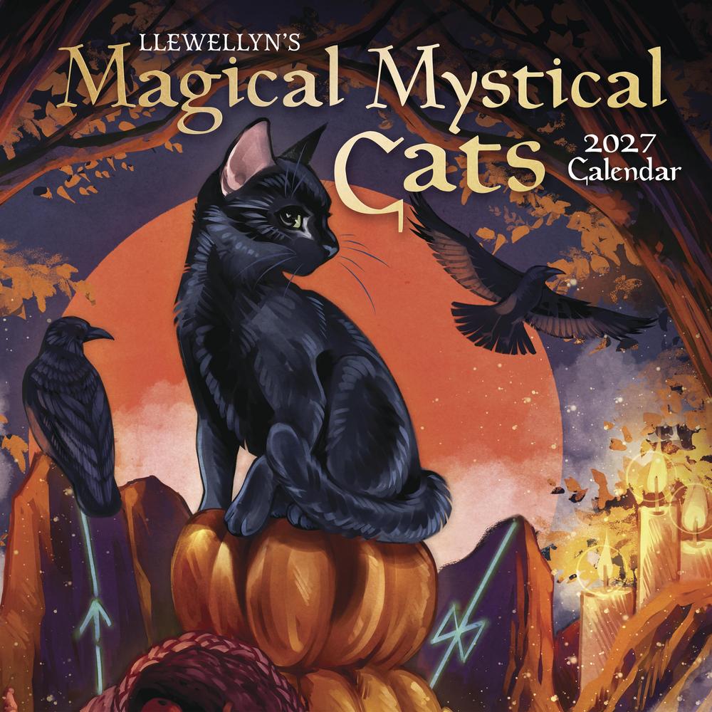2027 Magical Mystical Cats Calendar Wall