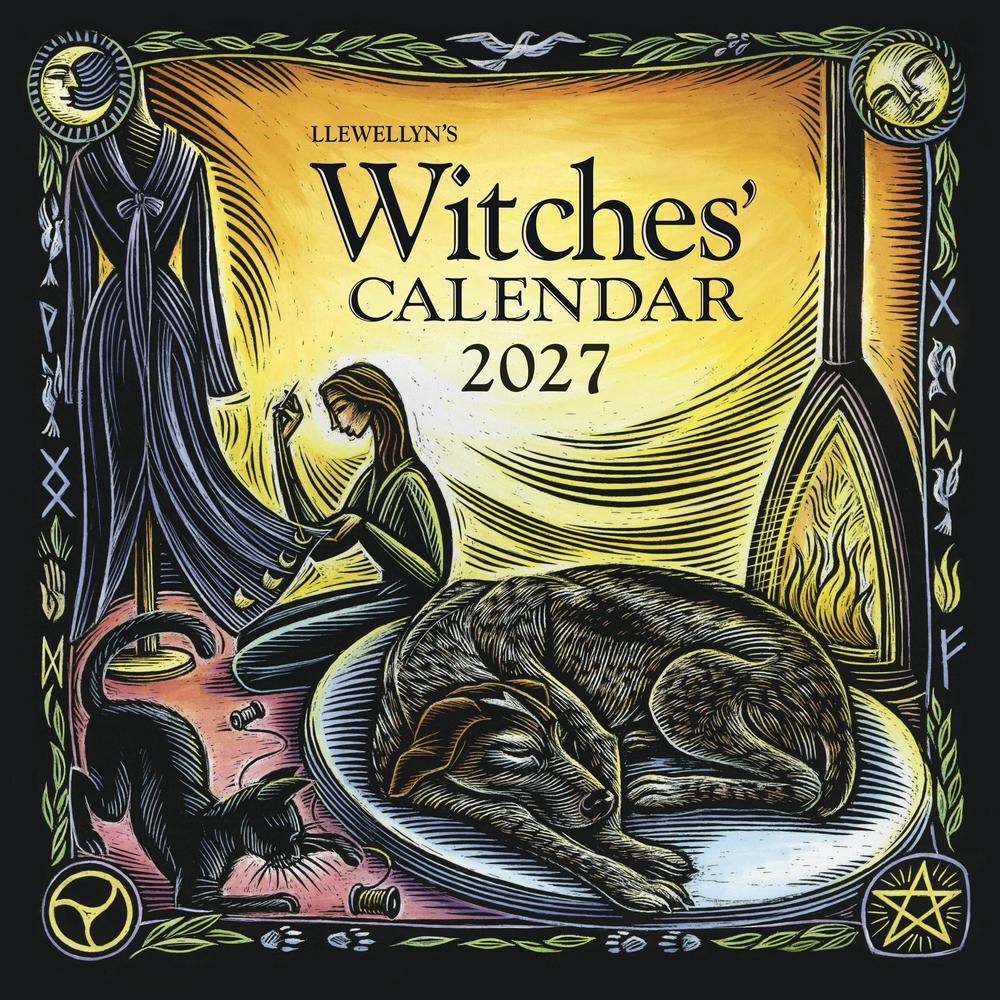 2027 Witches Calendar Wall