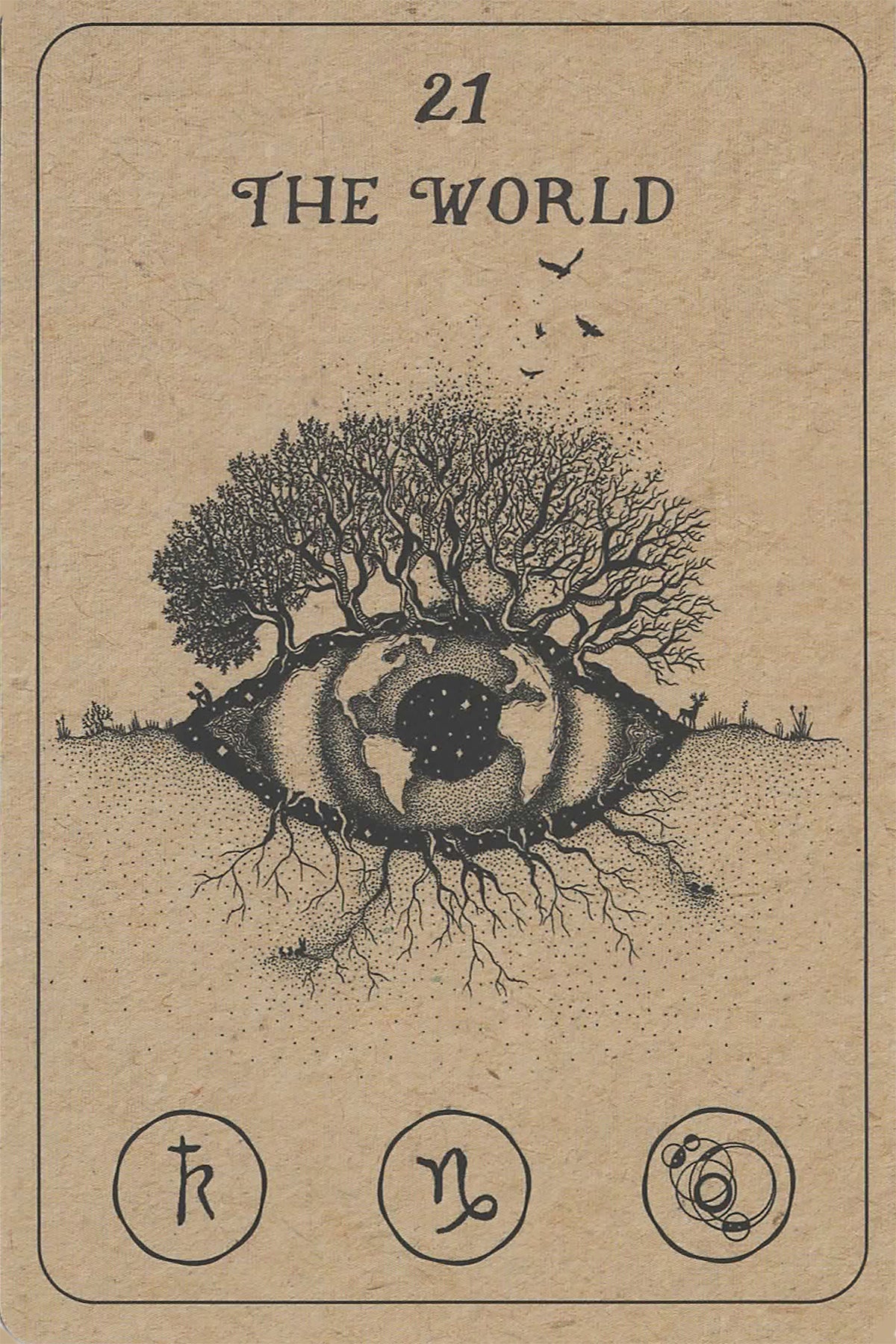 Afro Fantasy Walking Tree Oracle