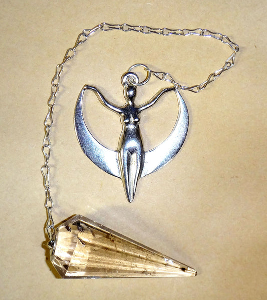 Crescent Goddess Pendulum