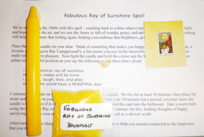 Fabulous Ray of Sunshine Spell