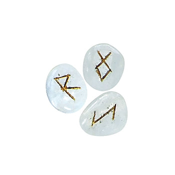 Quartz Crystal Rune Set