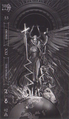 Goetia Tarot in Darkness