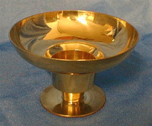 3 Way Brass Candle Holder