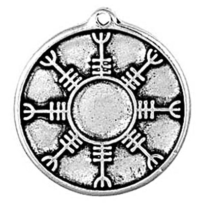 Runic Talisman For Love Pewter