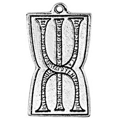 Rune For Wealth Pewter Pendant