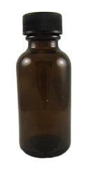 2 Ounce Glass Bottle With Plastic Lid