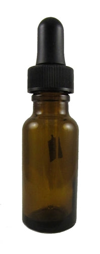 1/2 Ounce Glass Bottle With Dropper